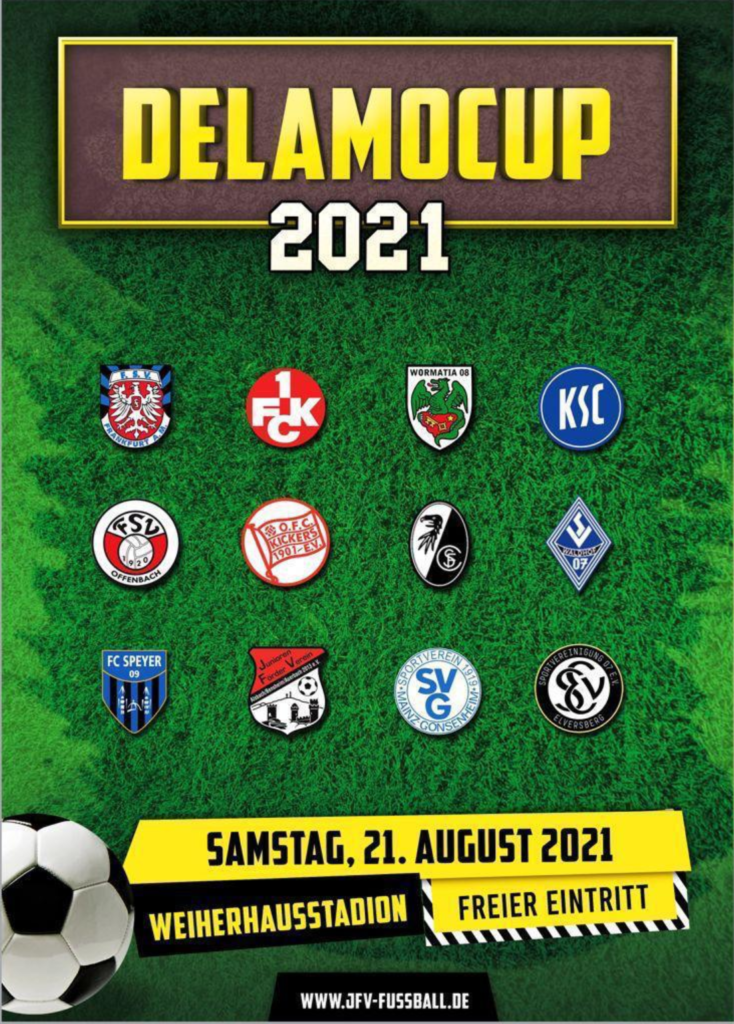 Delamo B-Jugend Cup am 21.8.21 im Weiherhausstadion